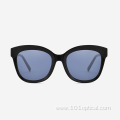 Cat Eye Bevel Cutting Acetate Women's Sunglasses